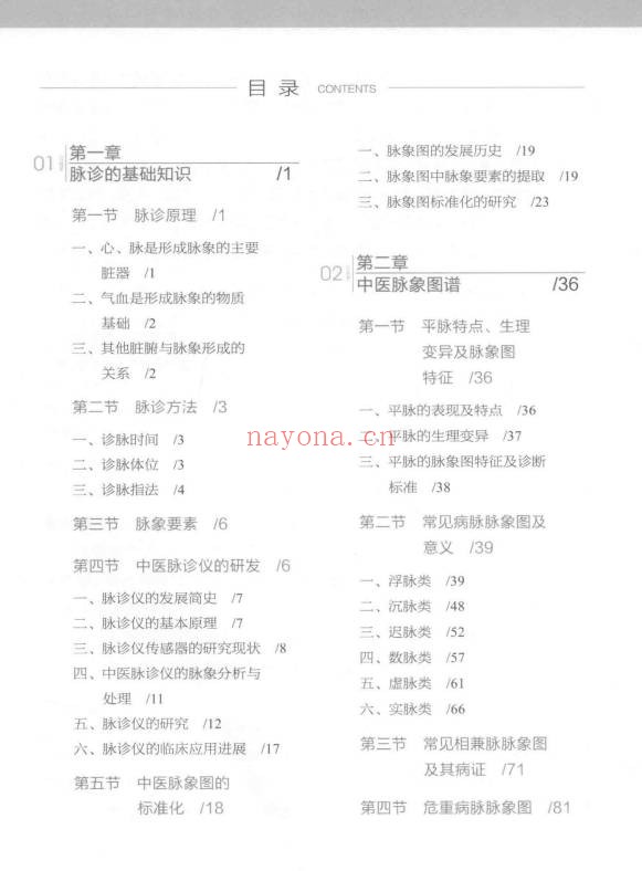 中医脉诊临床图解200页PDF 脉诊教程