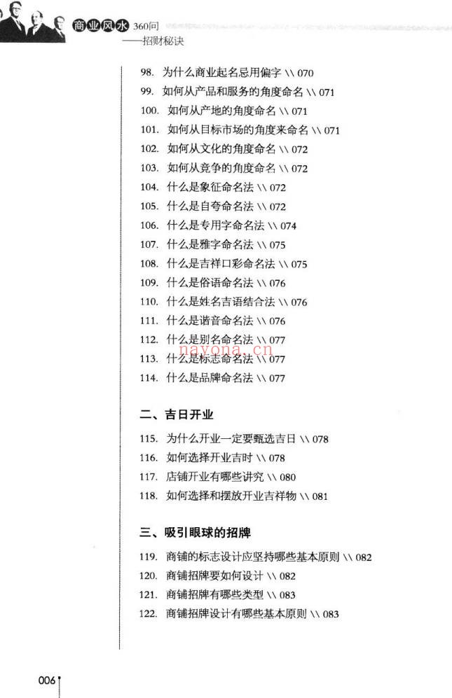 董易奇商业风水360问招财秘笈253页PDF 风水教程
