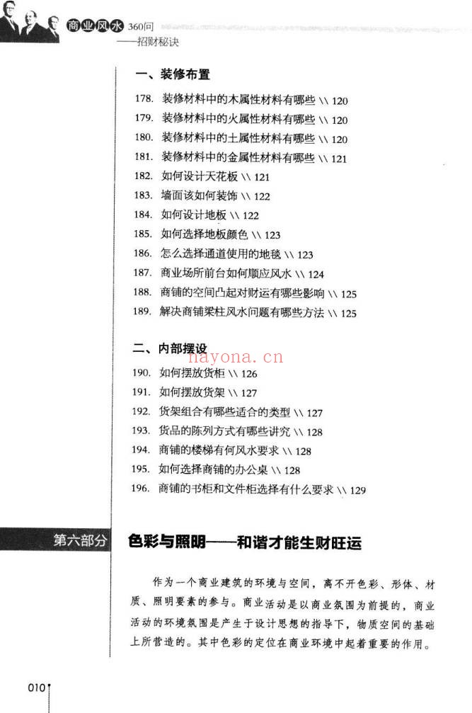 董易奇商业风水360问招财秘笈253页PDF 风水教程