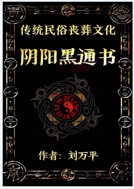刘万平阴阳黑通书校正稿495页PDF 风水秘本