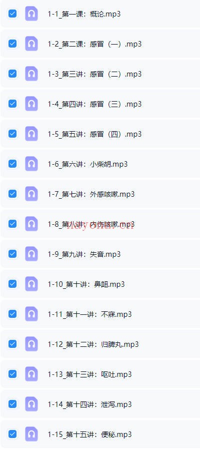 方寸山花少成方锦囊中成药药到病除30节音频课