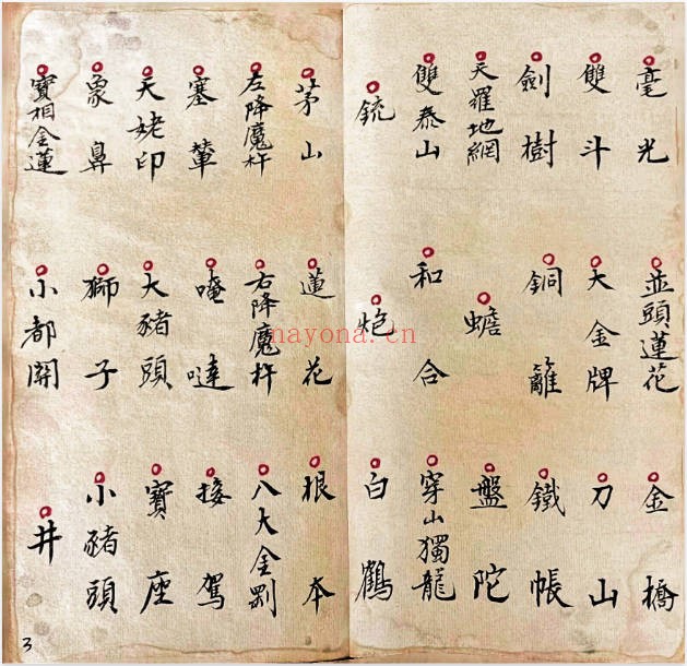 玄门七十二手诀正一天师秘传手诀43双面PDF