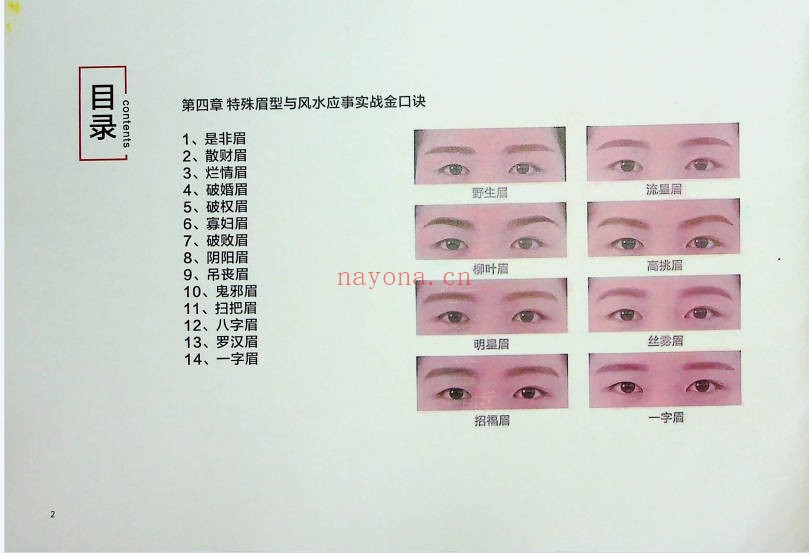 面相美学贵族女相与纹绣风水实战金口诀85页PDF