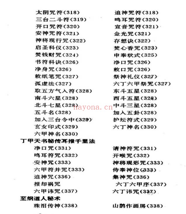 道家秘法万法归宗源集199页PDF 道法秘本