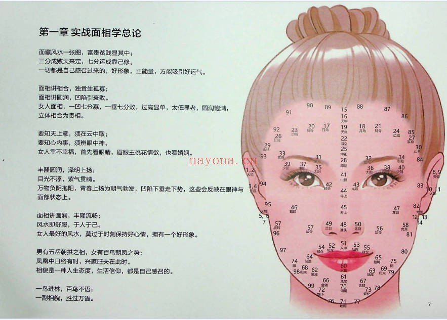 面相美学贵族女相与纹绣风水实战金口诀85页PDF