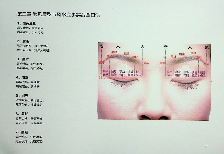 面相美学贵族女相与纹绣风水实战金口诀85页PDF