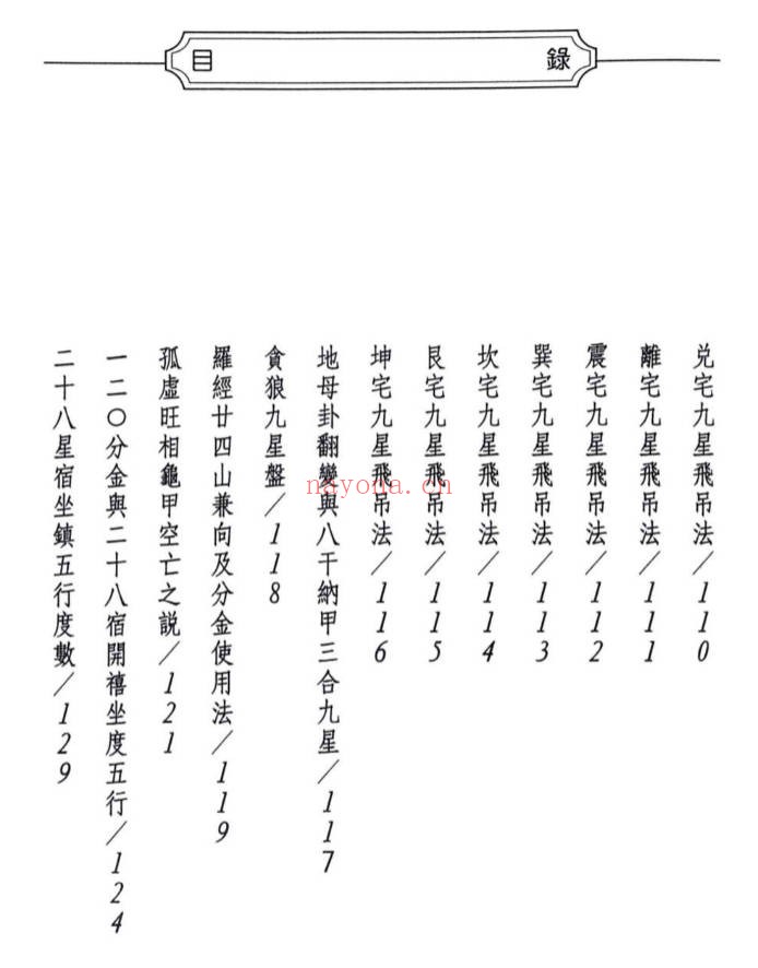 许归地理阳宅水法264页PDF 阳宅水法教程