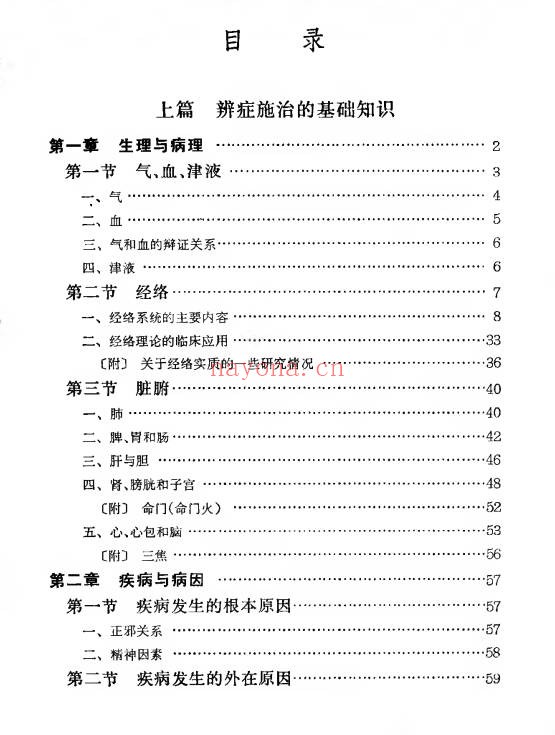 辨症施治358页PDF 中医辨证论治教程
