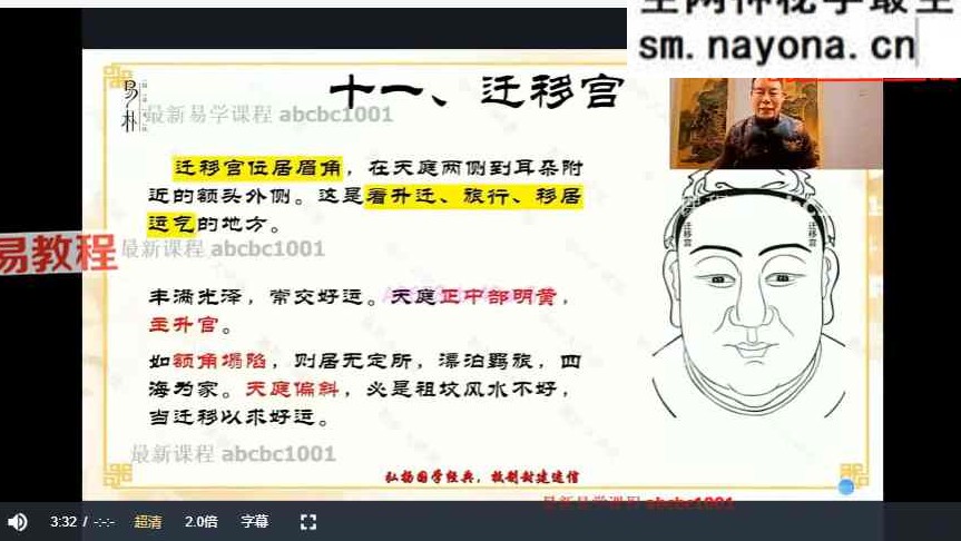 贾继茂盛麻衣相法视频24集+面相资料三卷pdf
