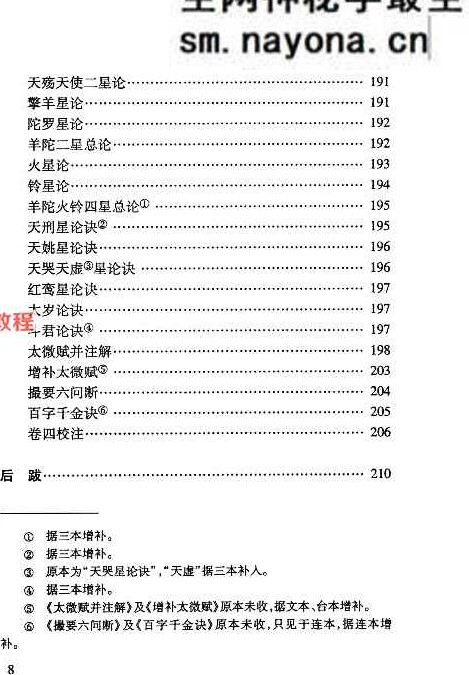 新刻纂集紫微斗数捷览 冯一 吴艳明 点校(含书签) .pdf 238页