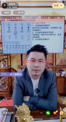 夏光明第119期张雪峰八字看生死寿夭视频+课件
