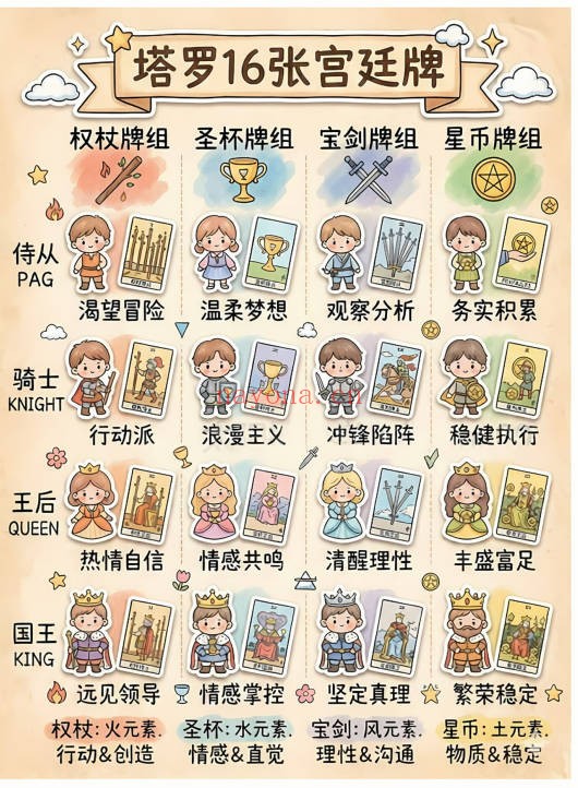 梧桐塔罗知识库78张塔罗牌趣味解读143页PDF
