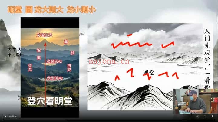 南派七叔2小时讲透风水经要直播视频1集 风水教程