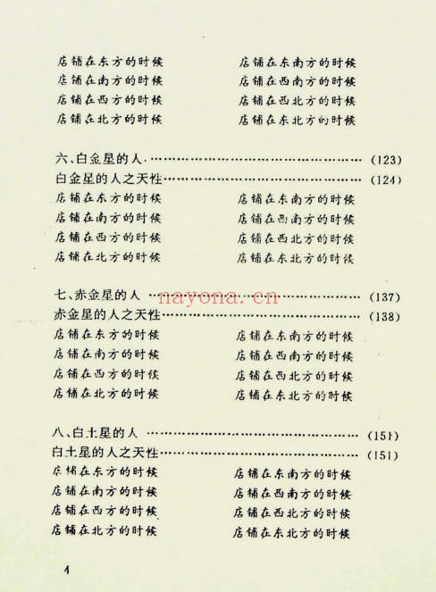 商店招牌方位与风水185页PDF 商铺风水教程