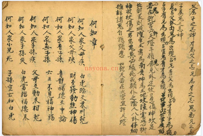 民间占卜秘本卜易先天24筒子页PDF 占卜教程