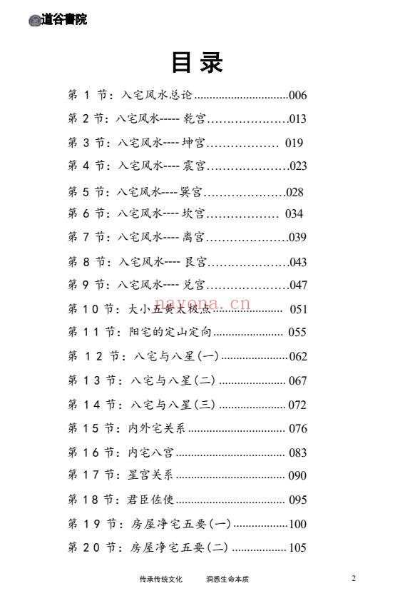 李文曾家宅环境实操班91集视频+455页讲义 阳宅风水