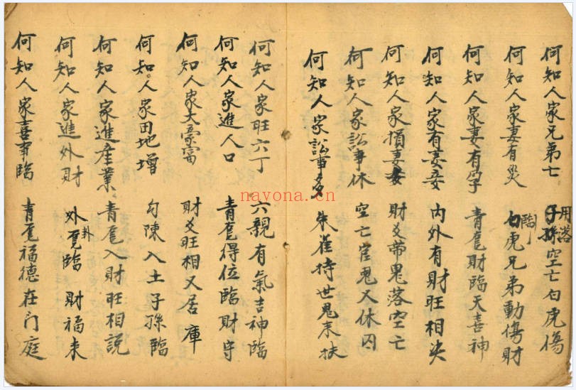 民间占卜秘本卜易先天24筒子页PDF 占卜教程