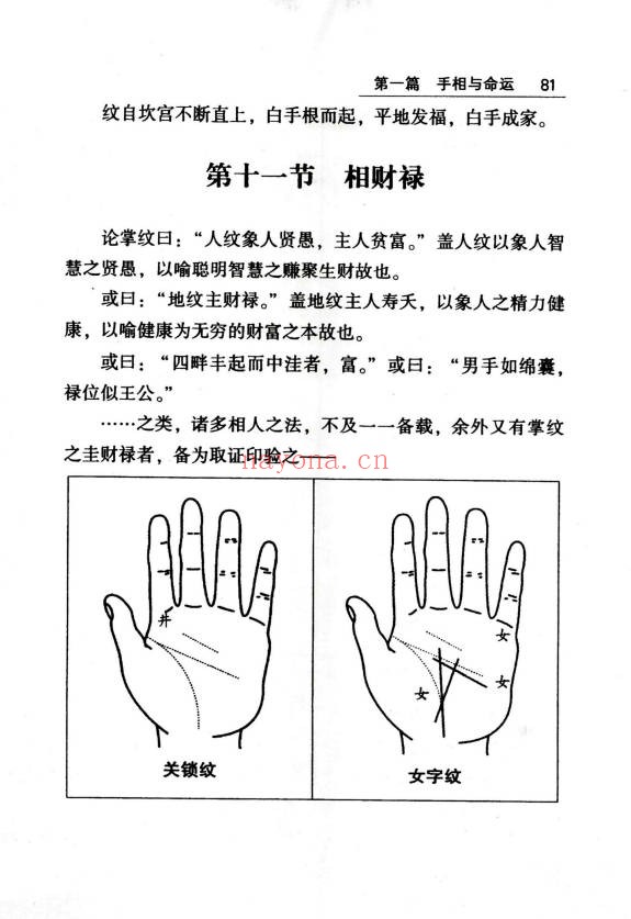 贾继茂盛手相之万相之首绝招秘籍388页PDF 手相教程