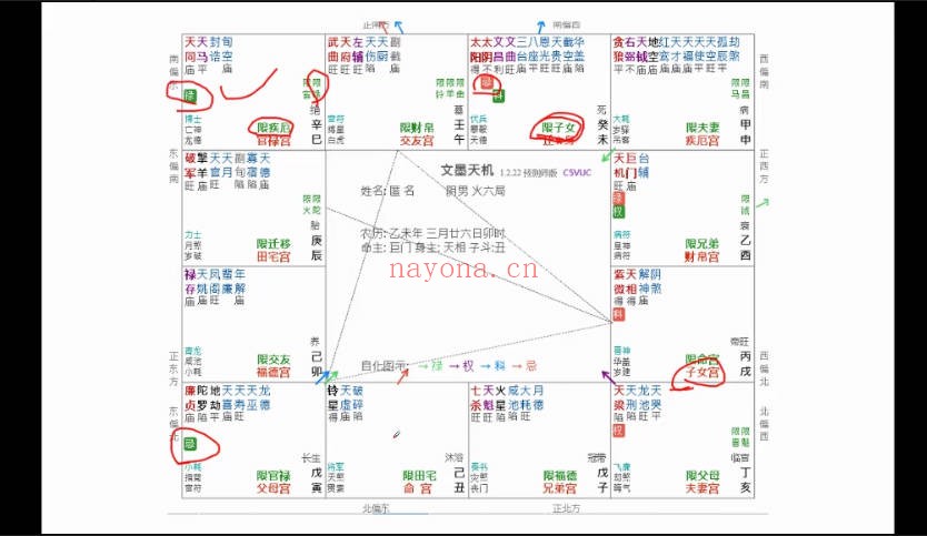 乾元老师紫微斗数48集视频 紫微教程