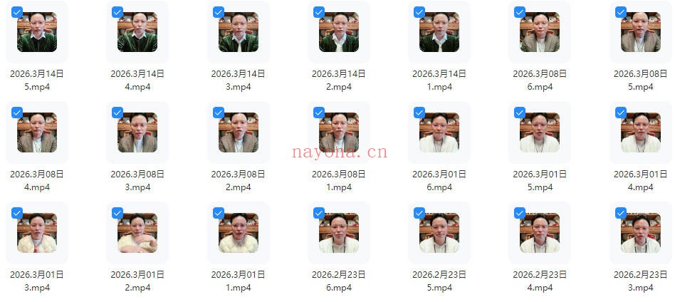 陈家盛2026年2月盲派教学线上课57集视频 盲派教程