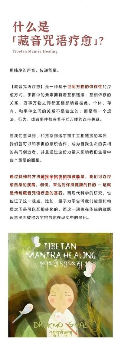 藏音咒语疗愈工作坊初阶入门课23节视频 藏音疗愈