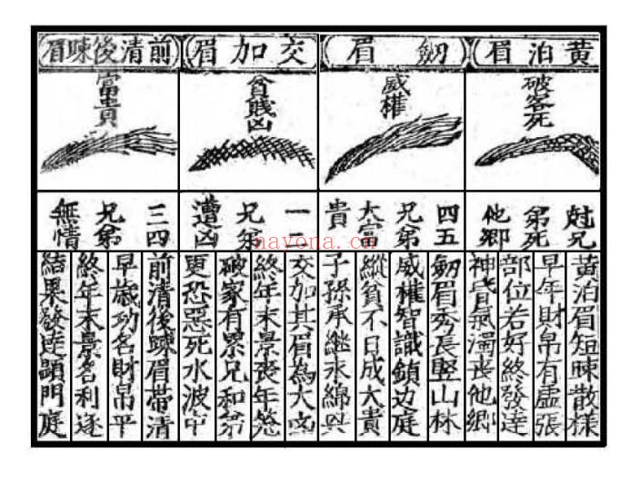 风鉴秘旨古本49页PDF 相法秘本