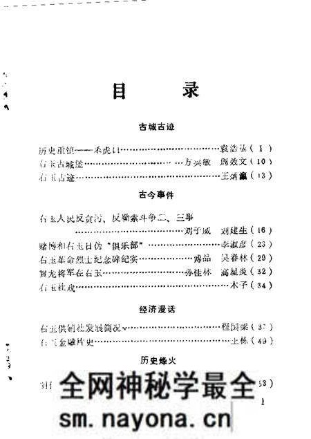 1987-右玉文史资料 第2辑.pdf电子版_山西省志预览图2 1987-右玉文史资料 第2辑.pdf电子版_山西省志预览图2