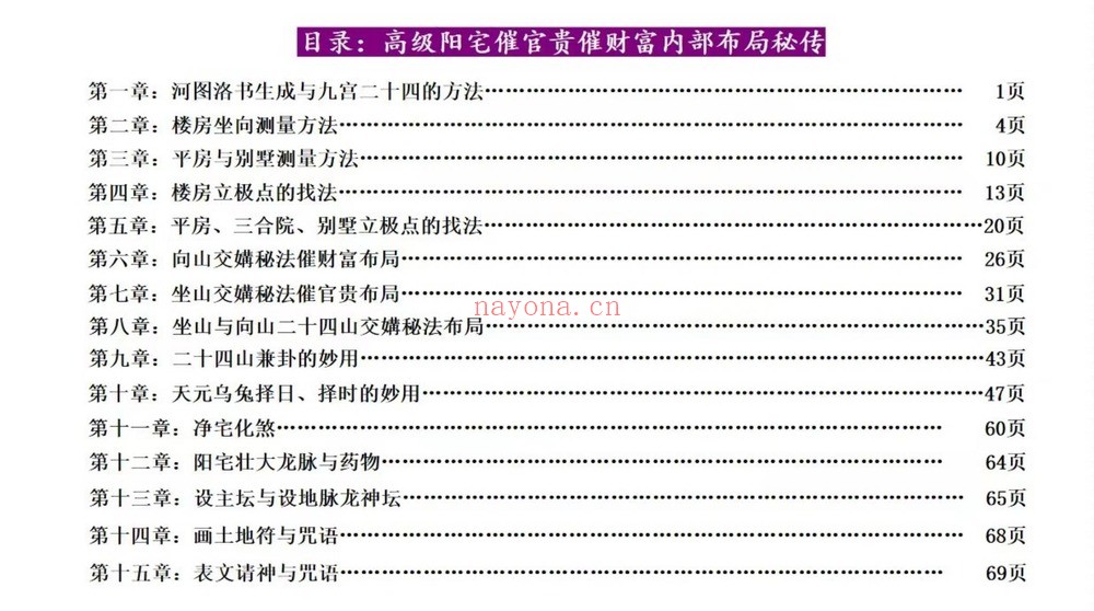 《庄易第三期发的第二套高级阳宅内局布局风水催贵催财开好运视频彩色教材》