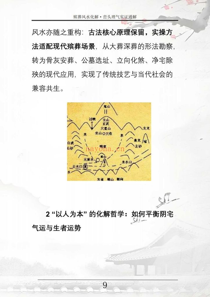 《殡葬风水化解·峦头理气实证通解》10