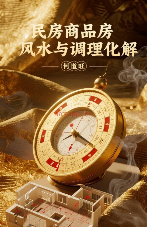 商品何道旺自建房商品房风水与调理化解实战笔记76页彩
