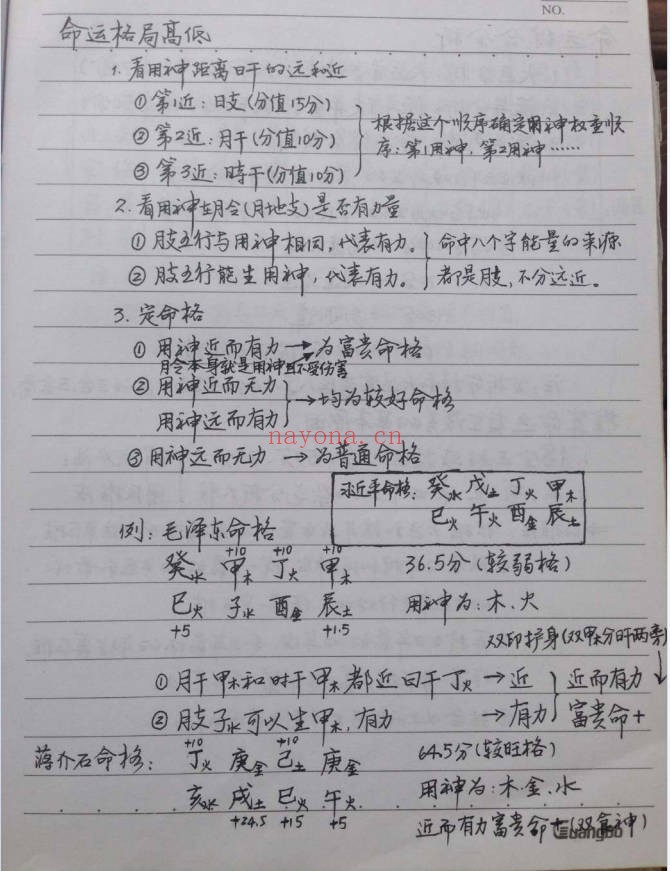 八字风水秘诀手抄笔记138页PDF 命理风水合集