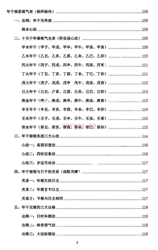 杨春波禄命法盲派真传全解九窍断命法410页PDF