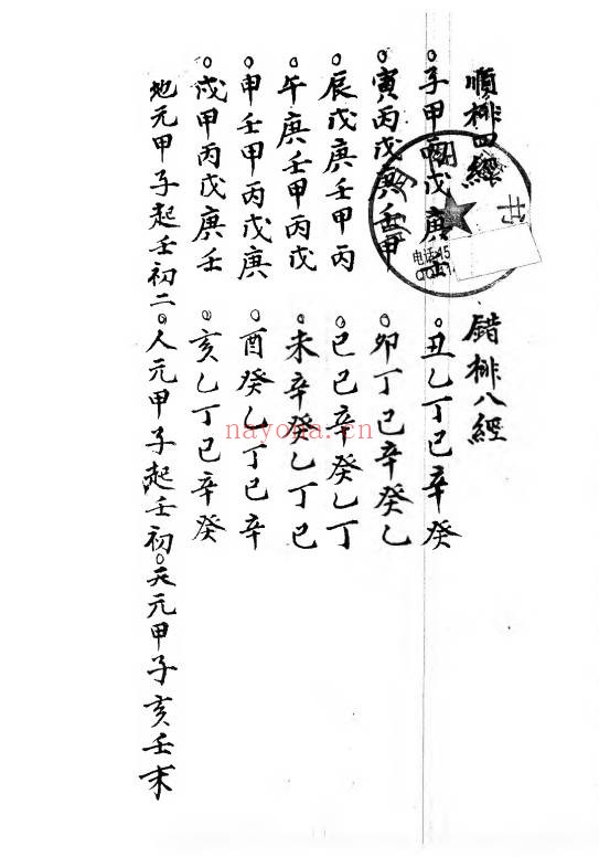 崇桢皇室古法杨曾廖赖传授诀上下册248页PDF