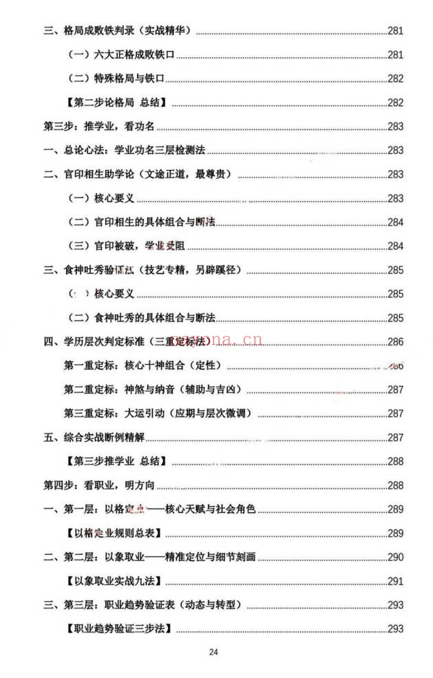 杨春波禄命法盲派真传全解九窍断命法410页PDF