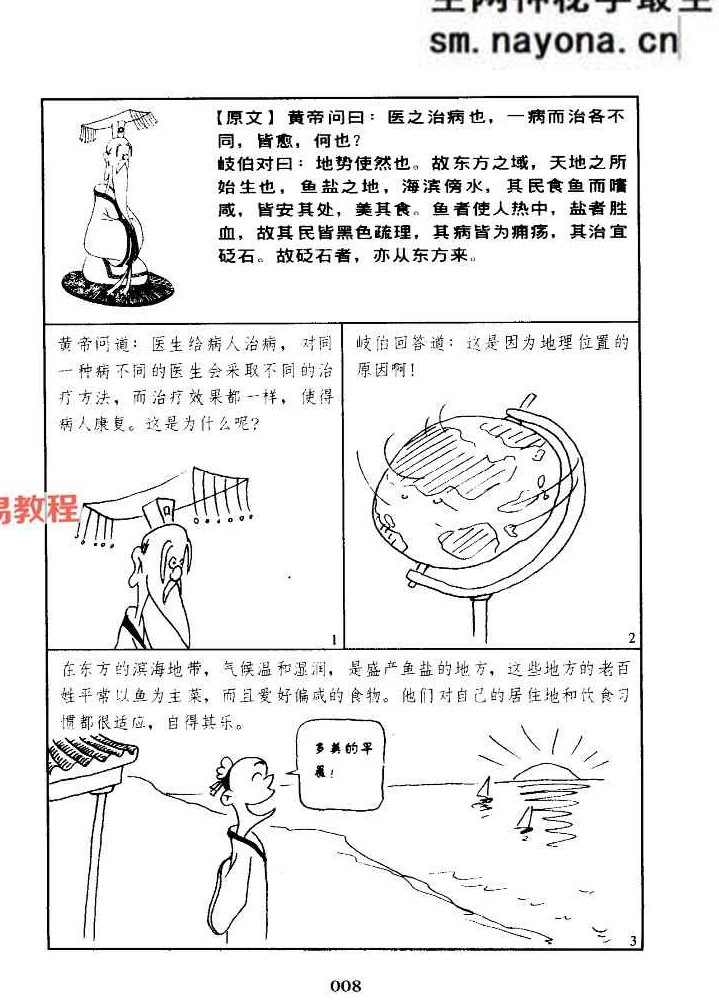 【MHHD】漫画黄帝内经素问pdf 全5册 2002 清晰