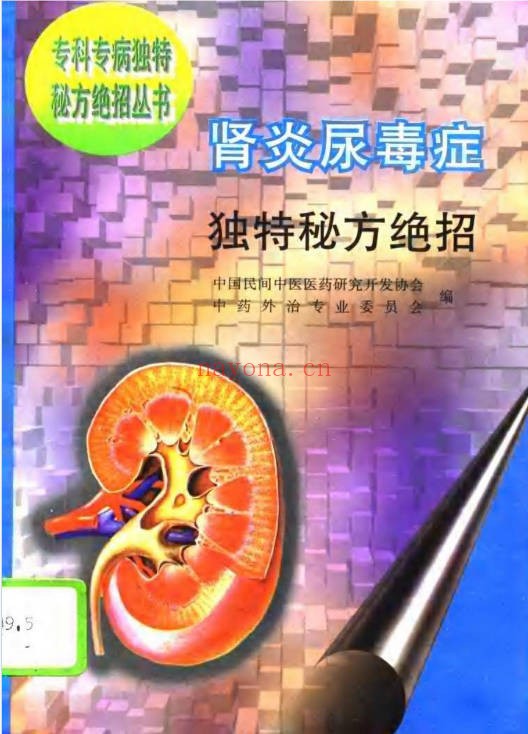 肾炎尿毒症独特秘方绝招303页PDF 肾病秘方集