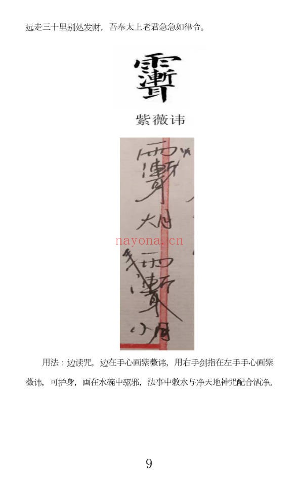 先天普庵演法雷坛78页PDF 普庵派法本