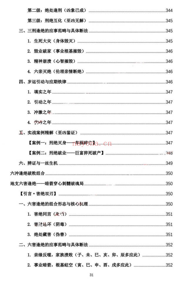 杨春波禄命法盲派真传全解九窍断命法410页PDF
