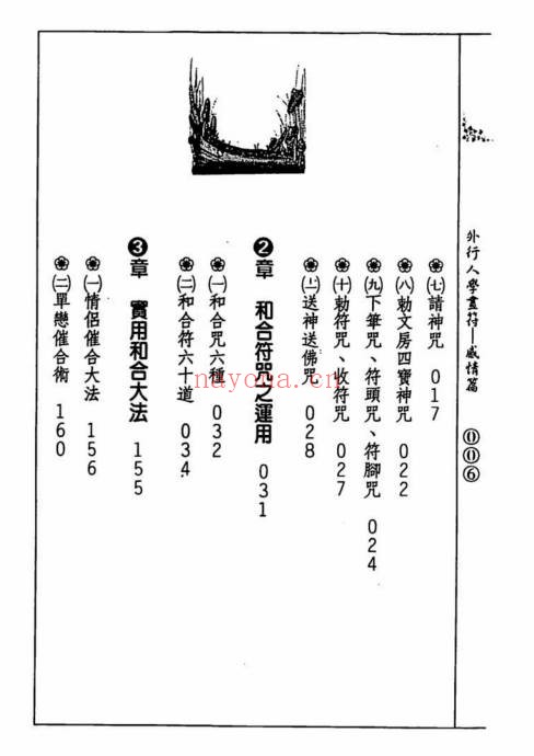 道龙居士外行人学画符感情篇141双页PDF 符咒教程