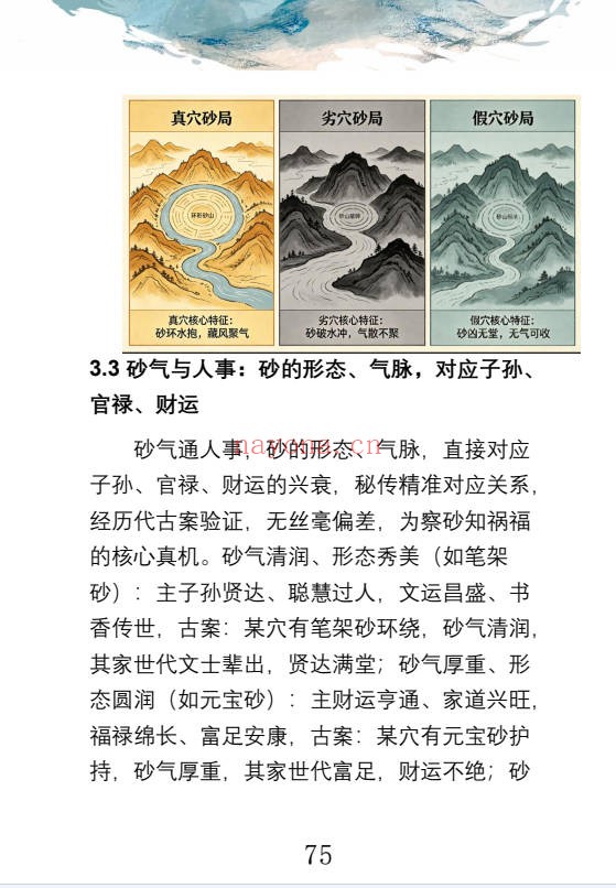 王进武峦头真诠龙穴砂水秘旨全书彩色226页PDF