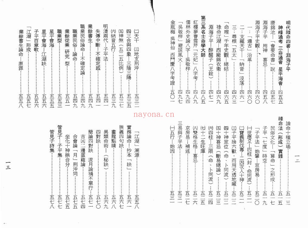 梁湘润用神喜忌大辞渊590页PDF 八字教程