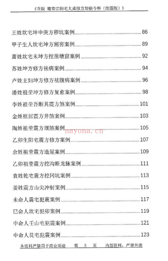 刘庆兴刘凤兴魏青江阳宅大成修方却病今释284页PDF