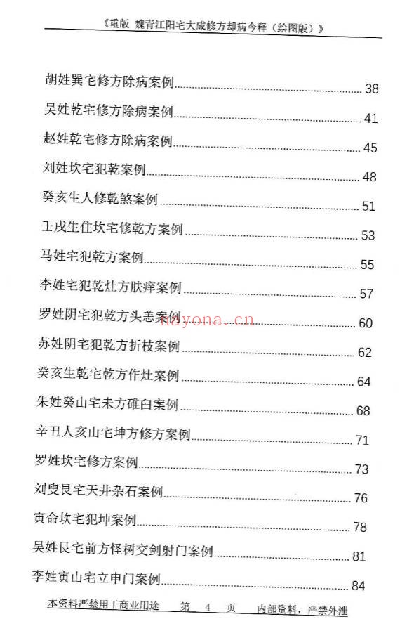 刘庆兴刘凤兴魏青江阳宅大成修方却病今释284页PDF