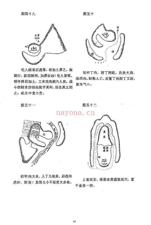 陈南湖地理易简图谱42页PDF 风水图谱秘本