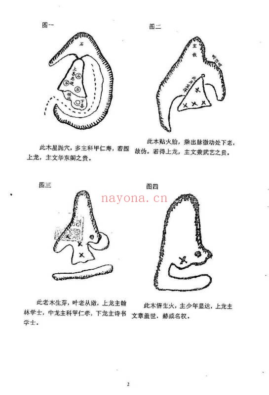 陈南湖地理易简图谱42页PDF 风水图谱秘本