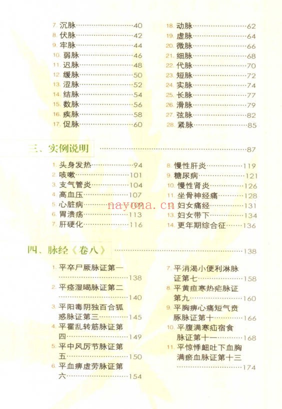 林政宏脉诊一学就通183页PDF 中医脉诊教程