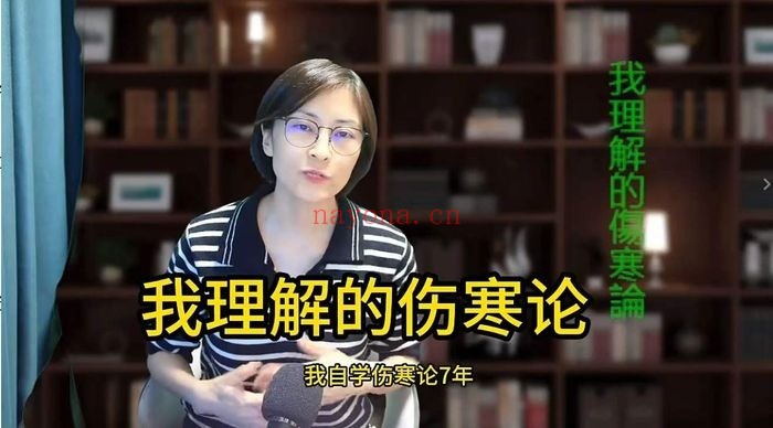 王大皮零基础专业拆解伤寒论48节视频 中医教程