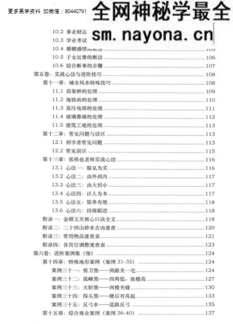 张秩也金锁玉关核心案例笔记珍藏版309页 pdf