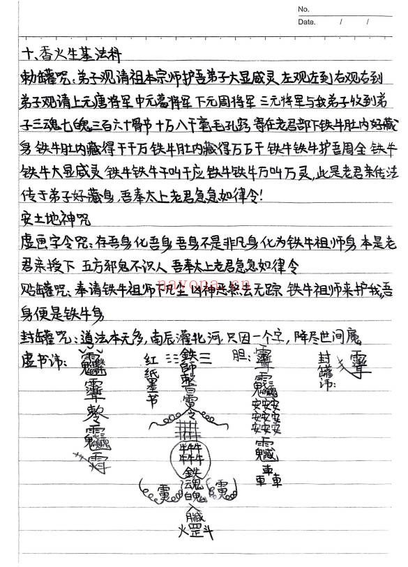 茅山小科一宗上下合集27法65页PDF 茅山秘法