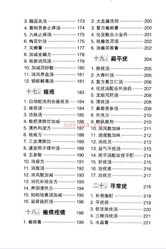 王培利皮肤病实效良方344页PDF 中医秘方